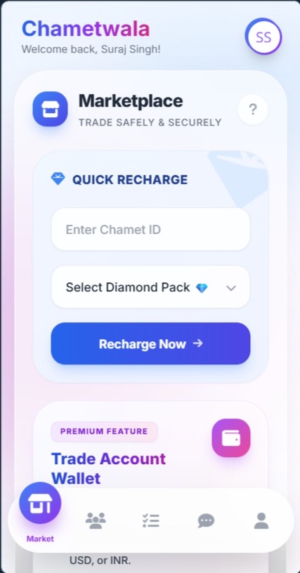 Chametwala app reference